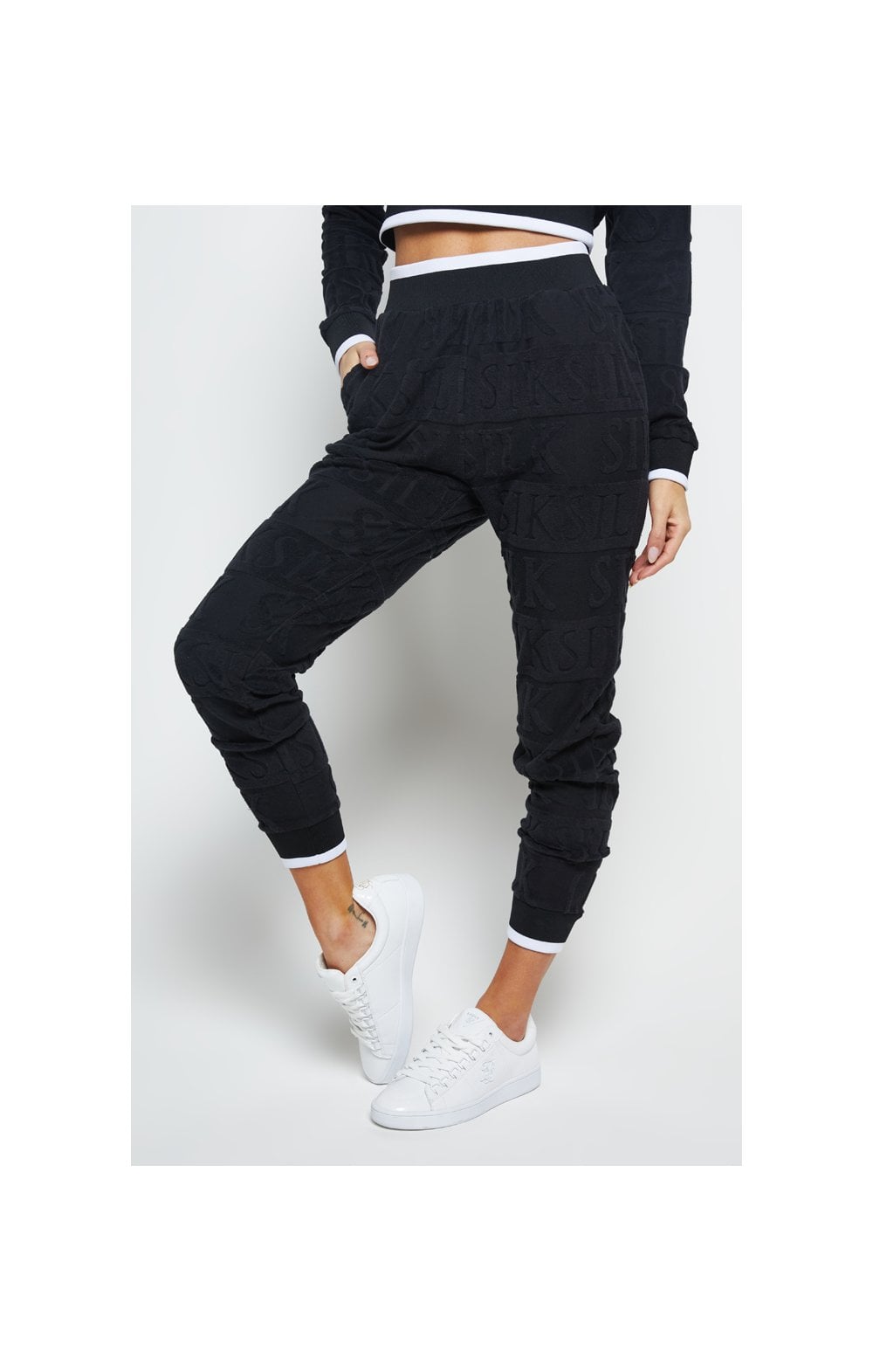 Load image into Gallery viewer, SikSilk Inverse Track Pants - Black