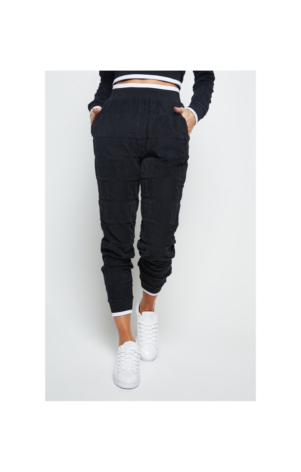 Load image into Gallery viewer, SikSilk Inverse Track Pants - Black (1)