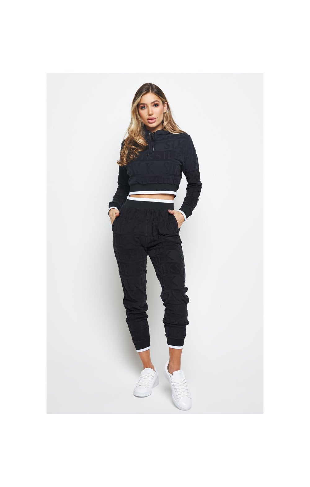 Load image into Gallery viewer, SikSilk Inverse Track Pants - Black (3)