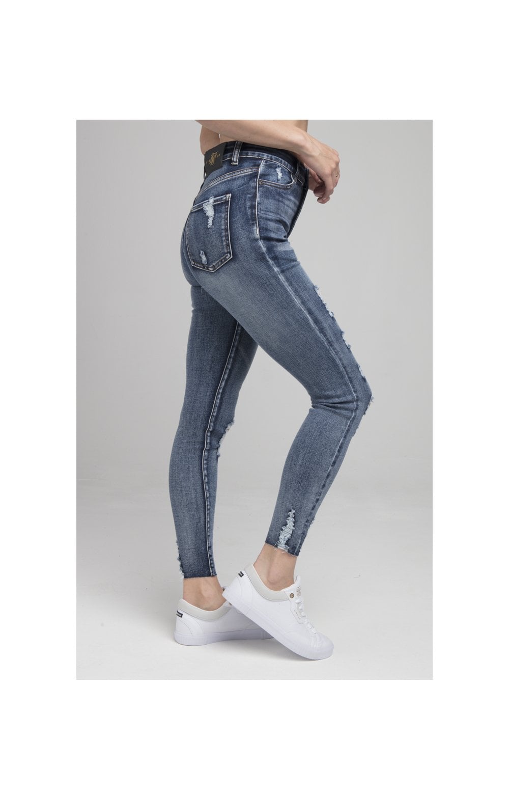 Load image into Gallery viewer, SikSilk Skinny Denims - Blue (1)