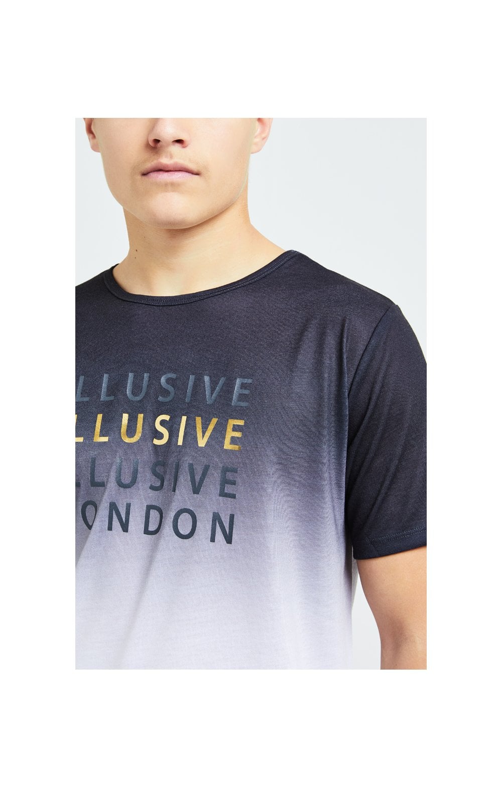 Load image into Gallery viewer, Illusive London Sovereign Fade Tee - Black &amp; White