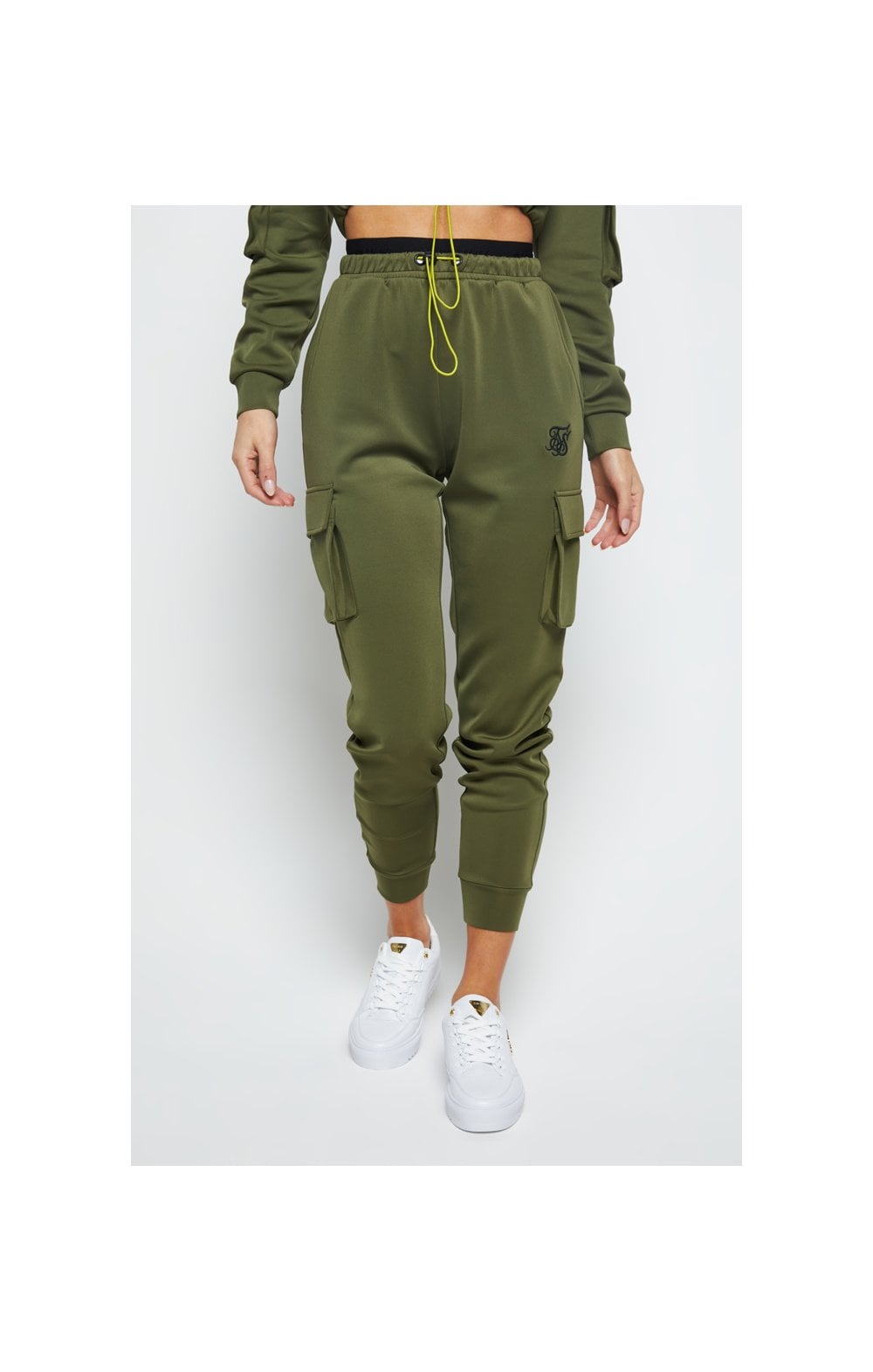Load image into Gallery viewer, SikSilk Cargo Jogger - Khaki (2)