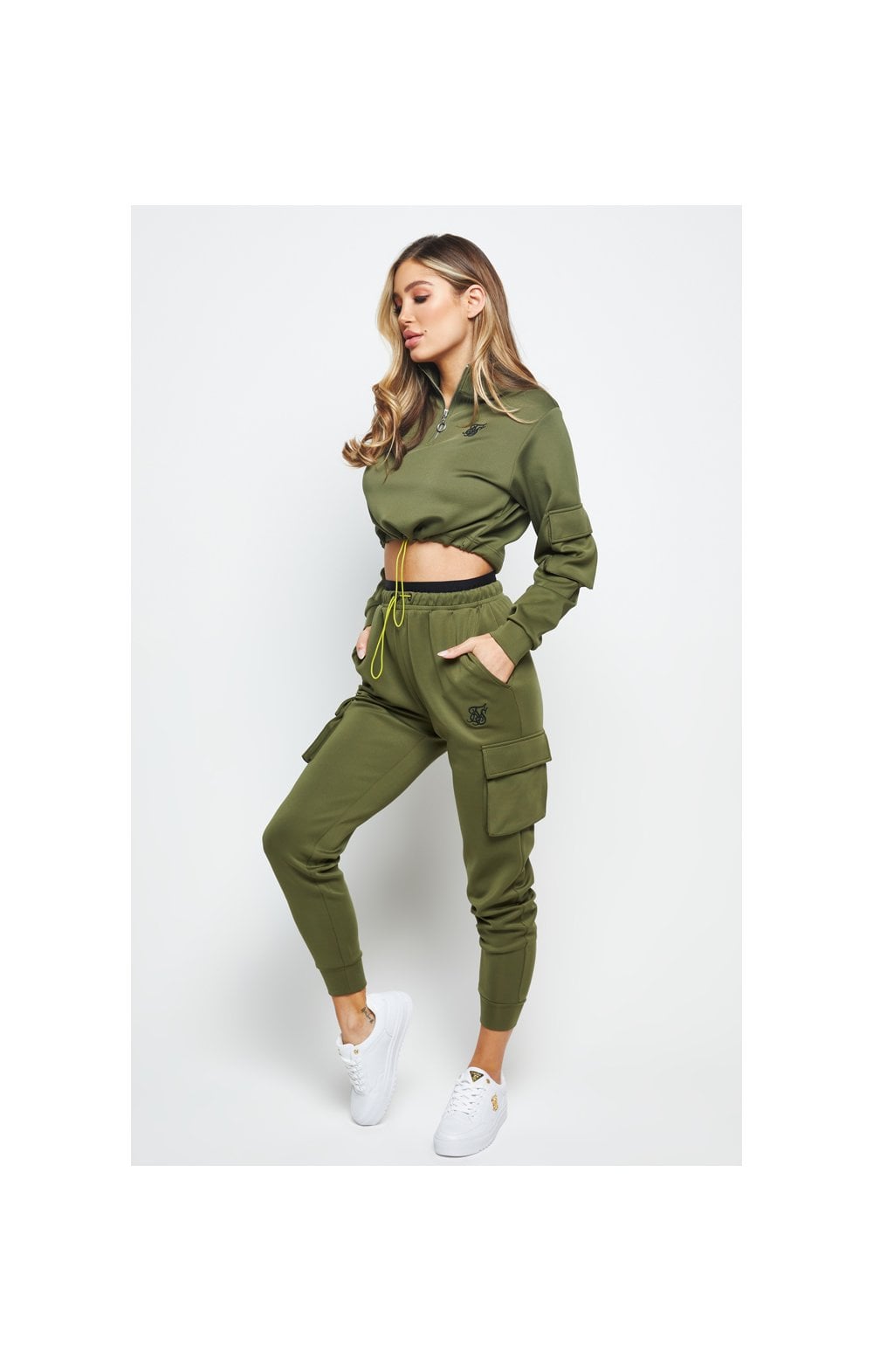 Load image into Gallery viewer, SikSilk Cargo Jogger - Khaki (4)
