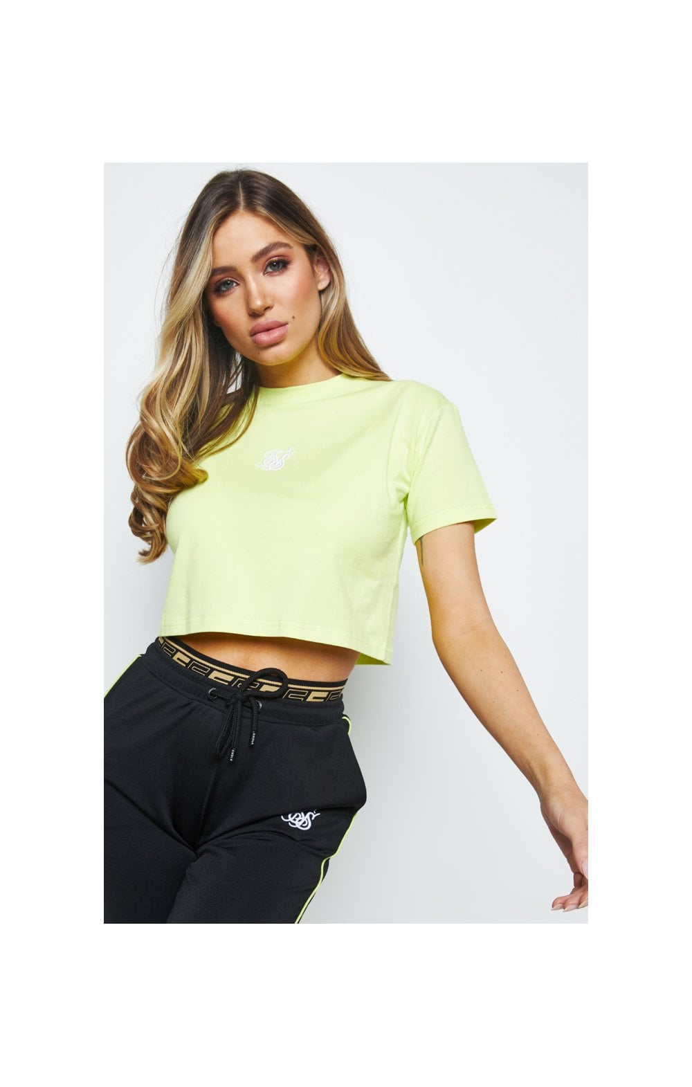 Load image into Gallery viewer, SikSilk Retro Box Fit Tee – Lime (1)