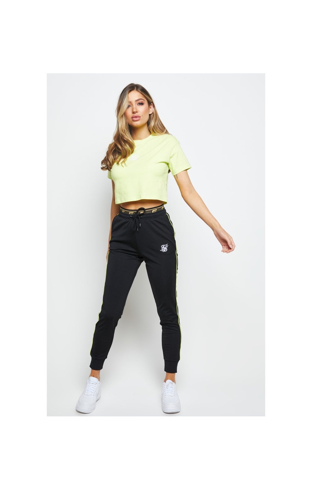 Load image into Gallery viewer, SikSilk Retro Box Fit Tee – Lime (3)