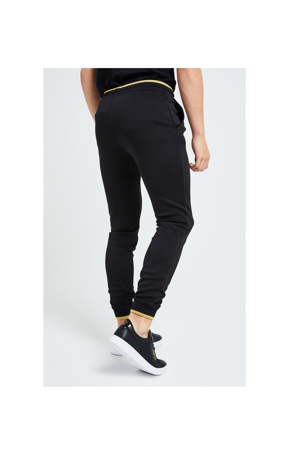 Load image into Gallery viewer, Illusive London Sovereign Joggers - Black &amp; Gold (2)