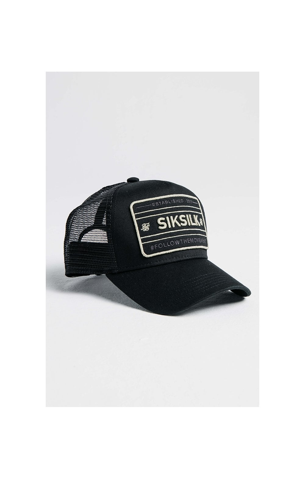 Load image into Gallery viewer, SikSilk Mesh Movement Trucker - Black &amp; Gold