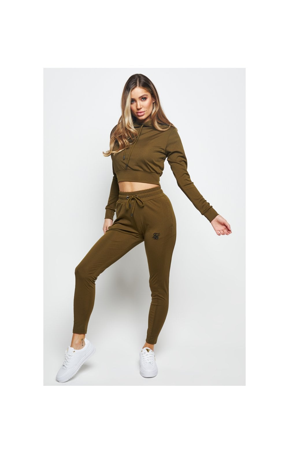 Load image into Gallery viewer, SikSilk Zonal Track Top - Khaki (4)