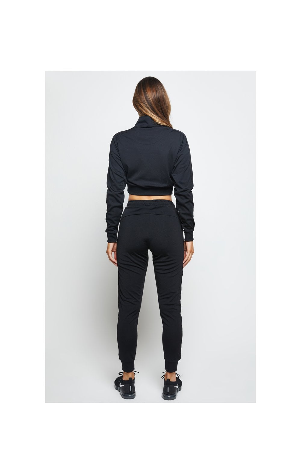 Load image into Gallery viewer, SikSilk Fusion Track Top - Jet Black (3)