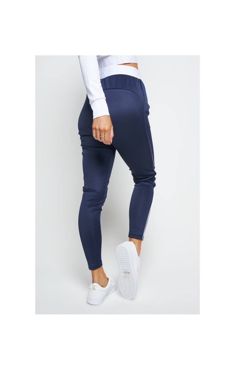 Load image into Gallery viewer, SikSilk Violet Fade Track Pants - Navy (1)