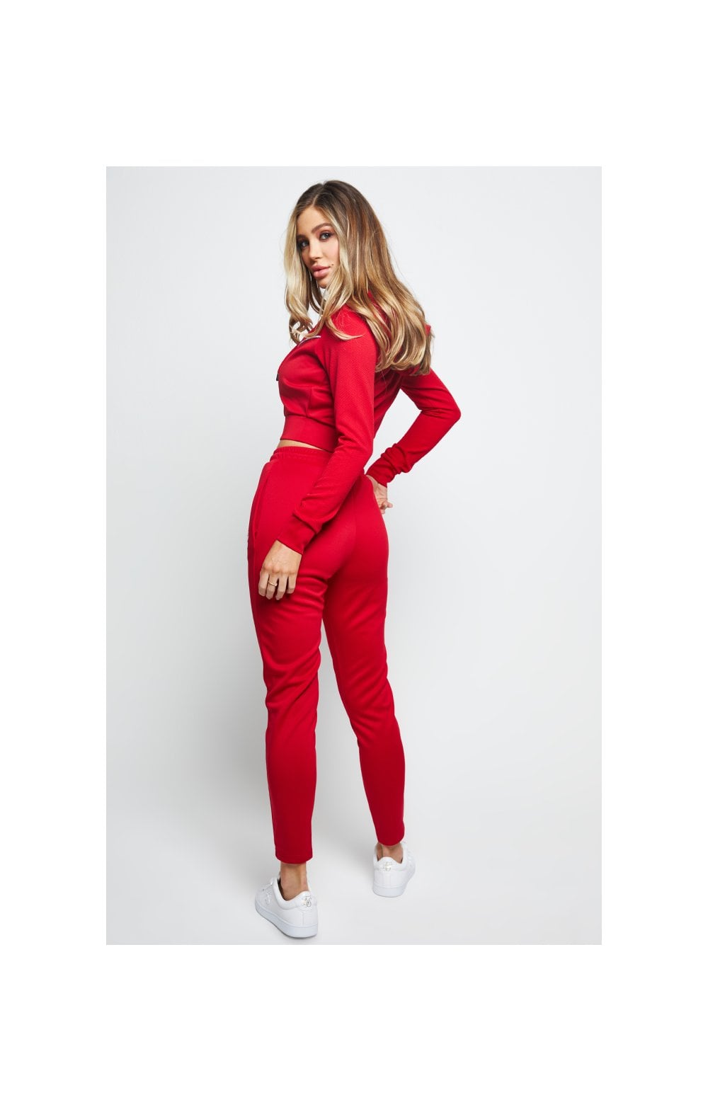 Load image into Gallery viewer, SikSilk Duality Track Top - Red (3)