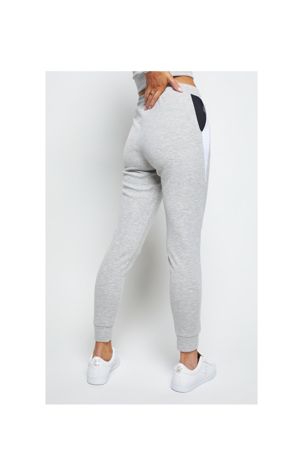 Load image into Gallery viewer, SikSilk Track Pants - Grey Marl (2)
