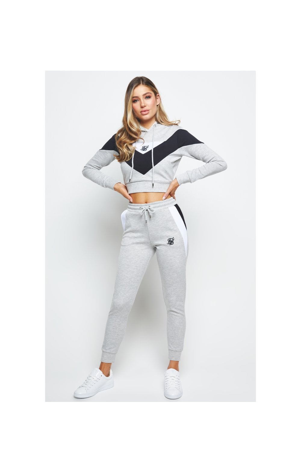 Load image into Gallery viewer, SikSilk Track Pants - Grey Marl (8)