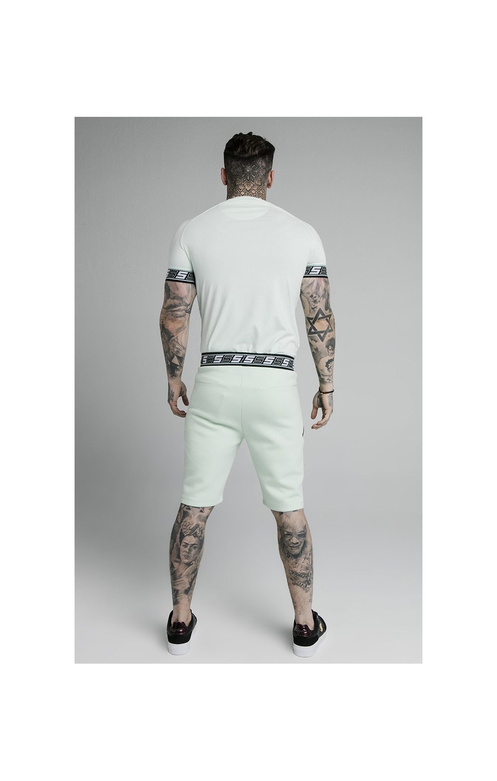 Load image into Gallery viewer, SikSilk S/S Exhibit Tech Tee - Aqua Teal (4)