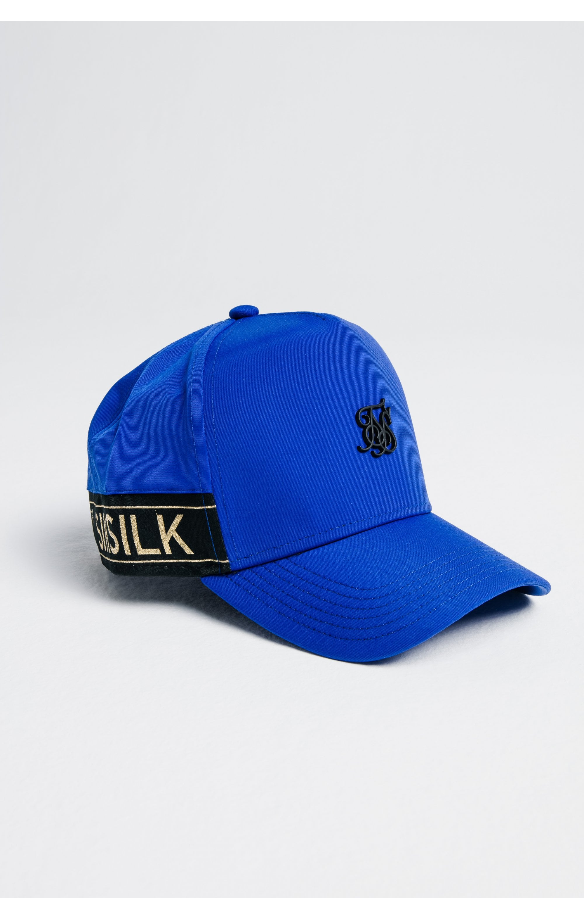 Load image into Gallery viewer, SikSilk Nylon Tape trucker - Blue &amp; Gold (1)