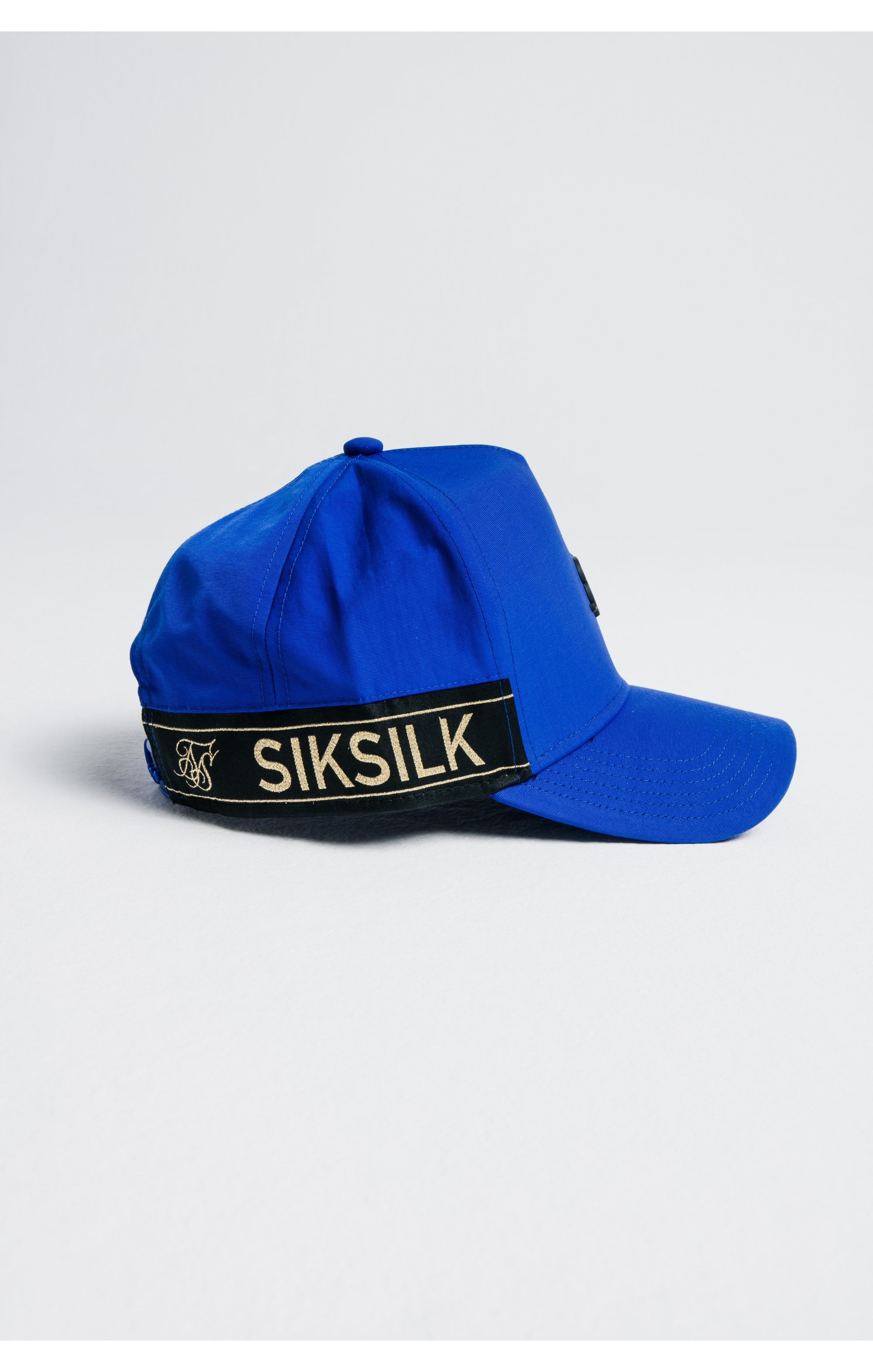 Load image into Gallery viewer, SikSilk Nylon Tape trucker - Blue &amp; Gold (3)