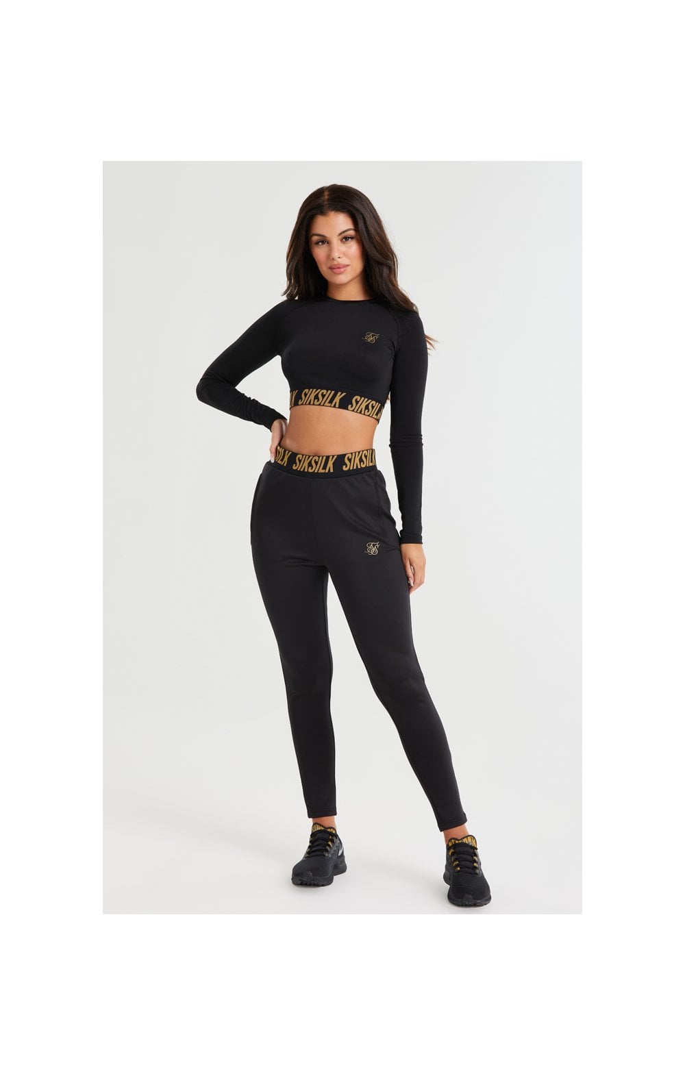 Load image into Gallery viewer, SikSilk Gym Track Pants - Black (3)