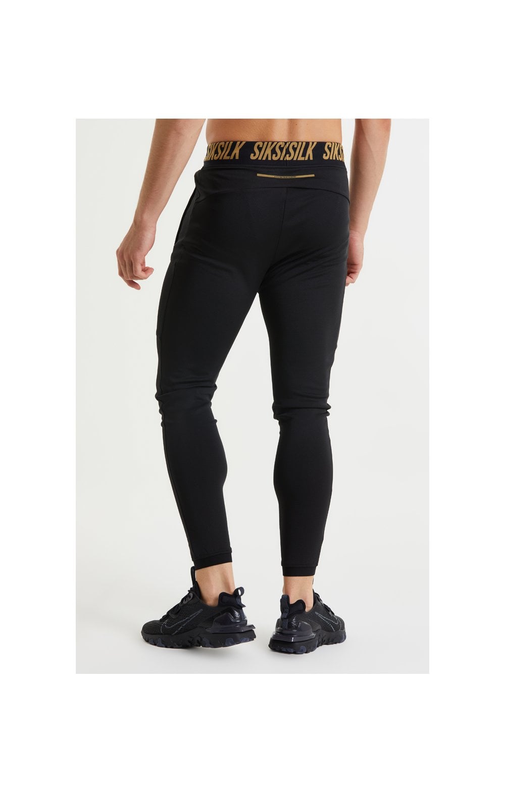 Load image into Gallery viewer, SikSilk Performance Agility Pants - Black &amp; Gold (5)