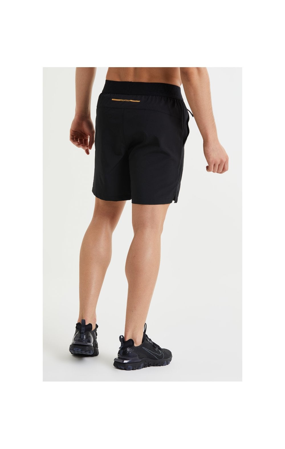 Load image into Gallery viewer, SikSilk Pressure Woven Long Shorts - Black (3)