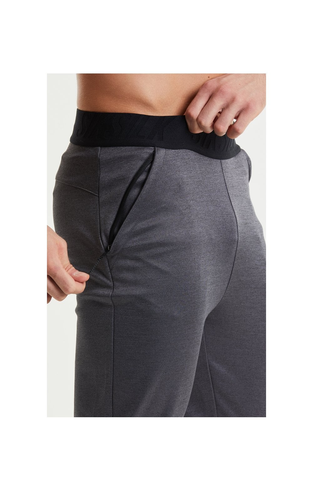 Load image into Gallery viewer, SikSilk Rapid Pants – Charcoal Marl (3)