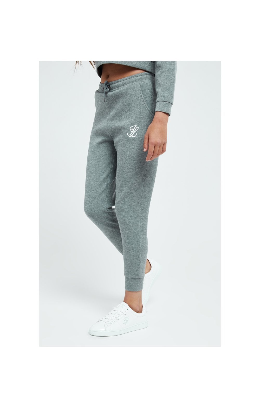 Load image into Gallery viewer, Illusive London Dual Track Pant - Grey Marl