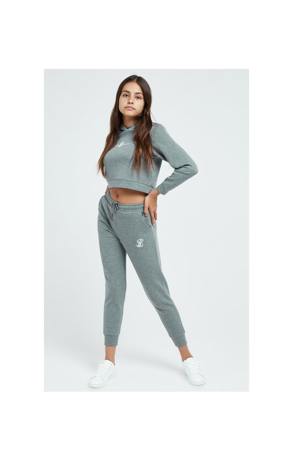 Load image into Gallery viewer, Illusive London Dual Track Pant - Grey Marl (5)