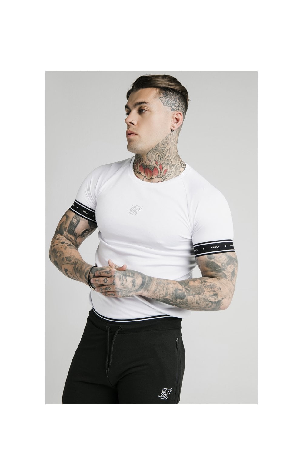 Load image into Gallery viewer, SikSilk Active Tech Tee - White
