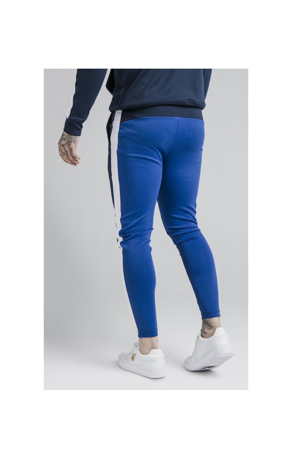Load image into Gallery viewer, SikSilk Inverse Tape Track Pants - Navy (1)