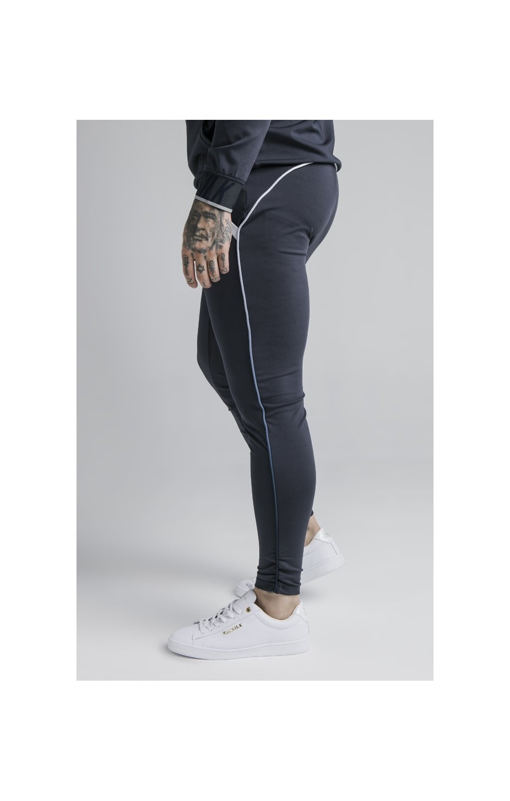 Load image into Gallery viewer, SikSilk Gravity Track Pants - Navy (1)