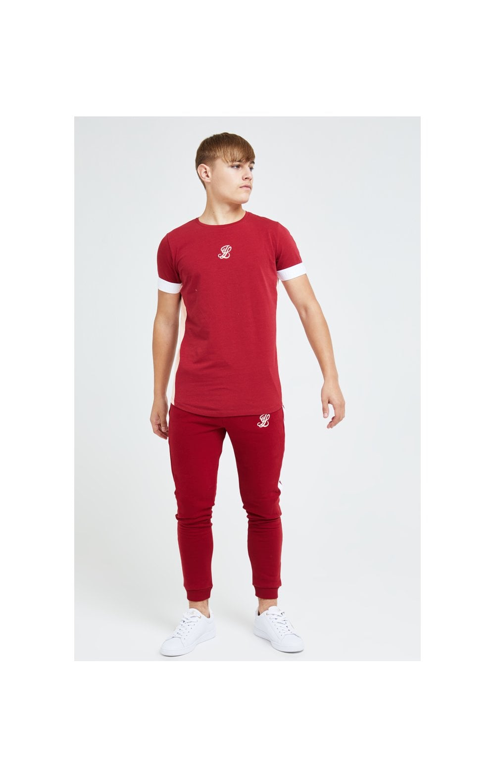 Load image into Gallery viewer, Illusive London Divergence Slide Tee - Pink &amp; Red (2)