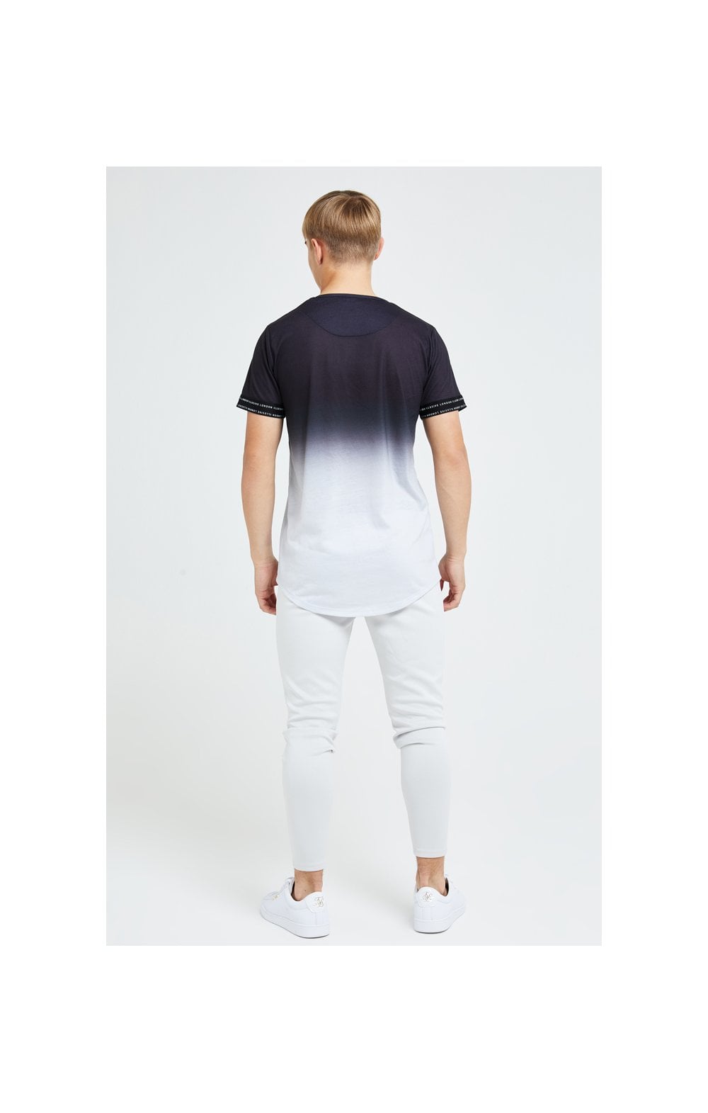 Load image into Gallery viewer, Illusive London Apex Fade Tee - Black &amp; Grey (5)