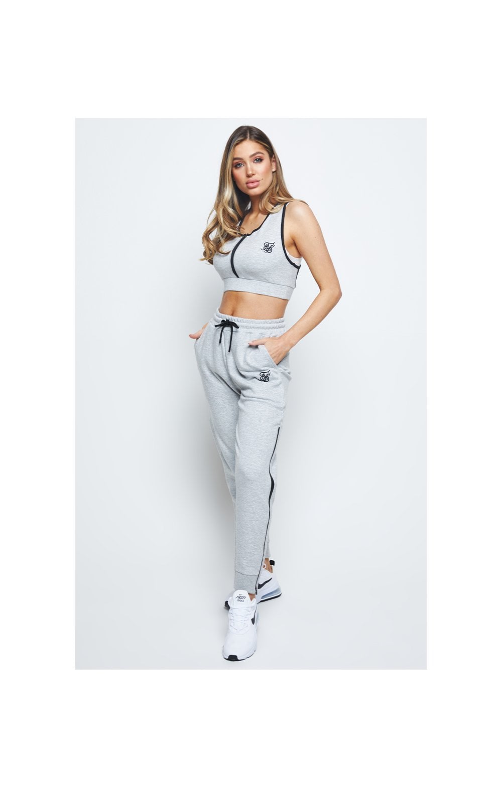 Load image into Gallery viewer, SikSilk React Bralette - Grey (2)