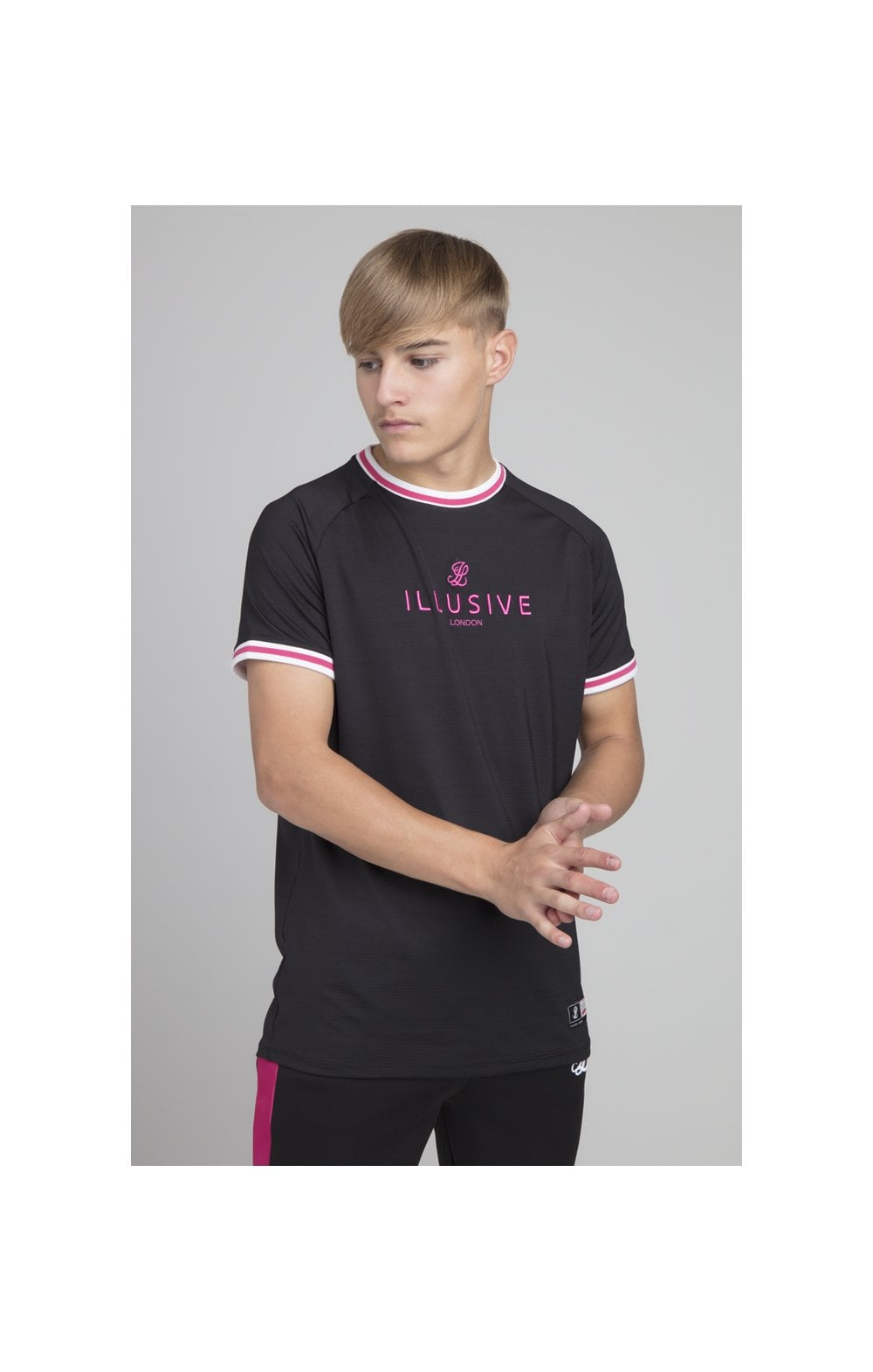 Load image into Gallery viewer, Illusive London Basketball Tee - Black