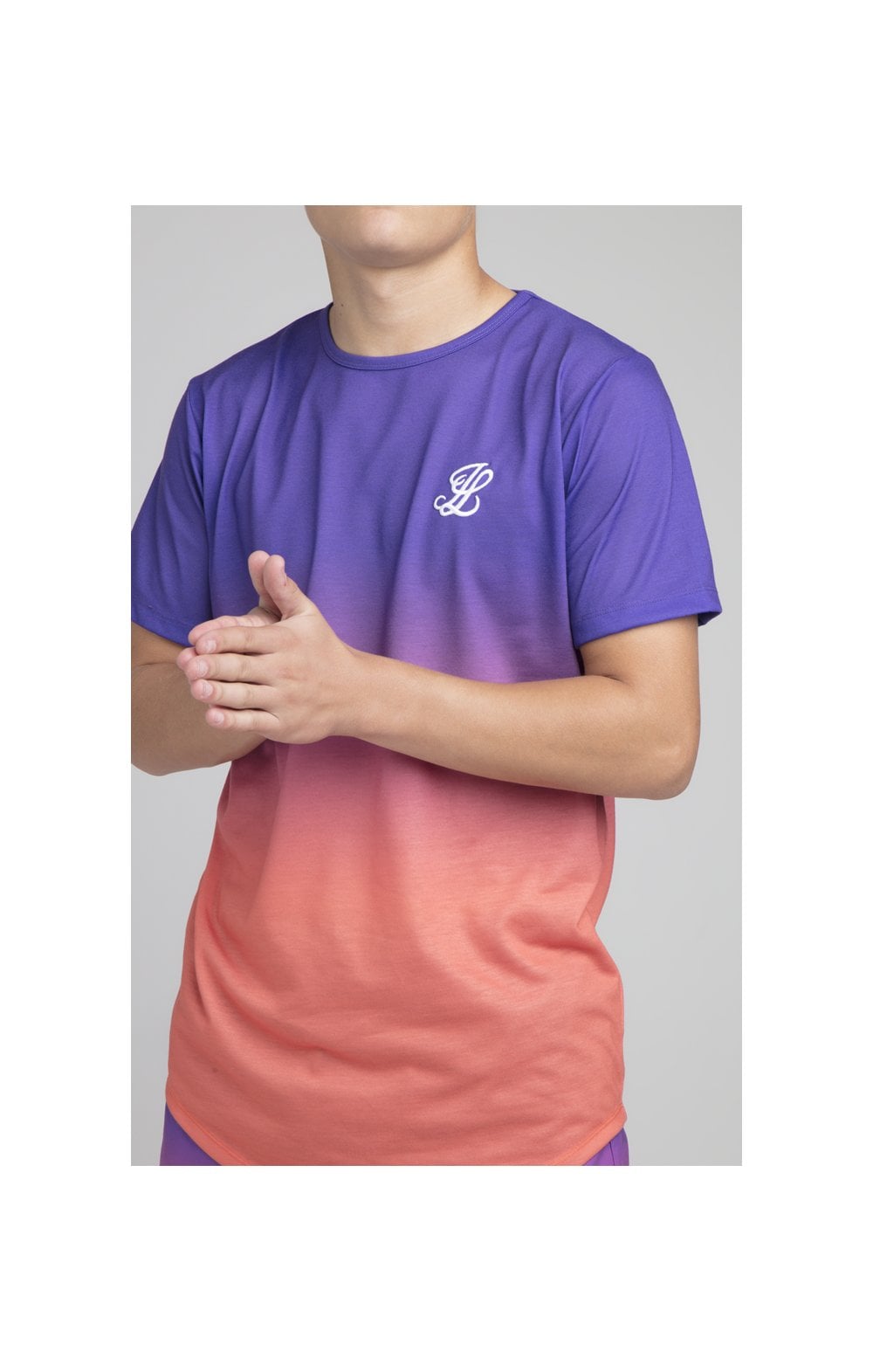 Load image into Gallery viewer, Boys Illusive Purple Fade T-Shirt (1)