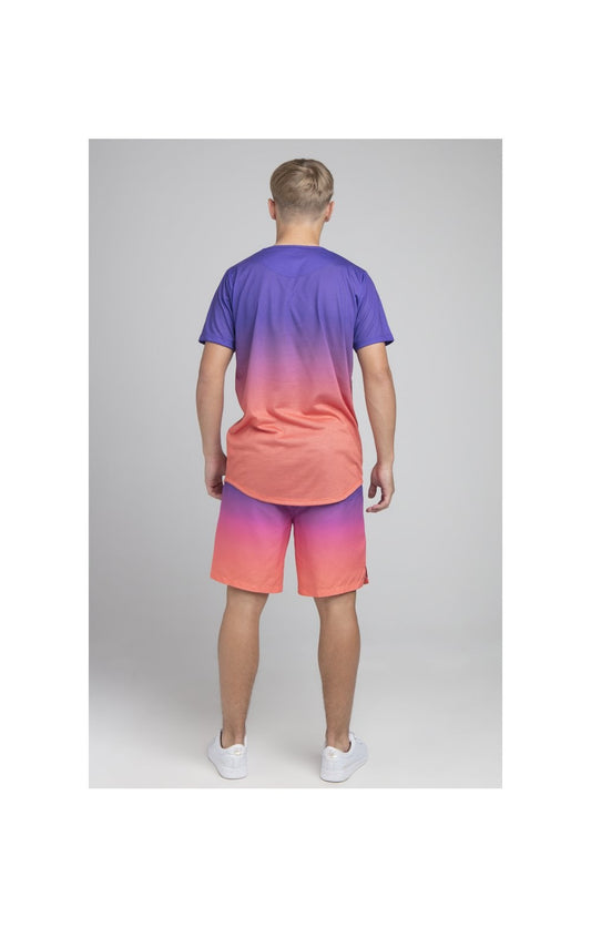 Boys Illusive Purple Fade T-Shirt