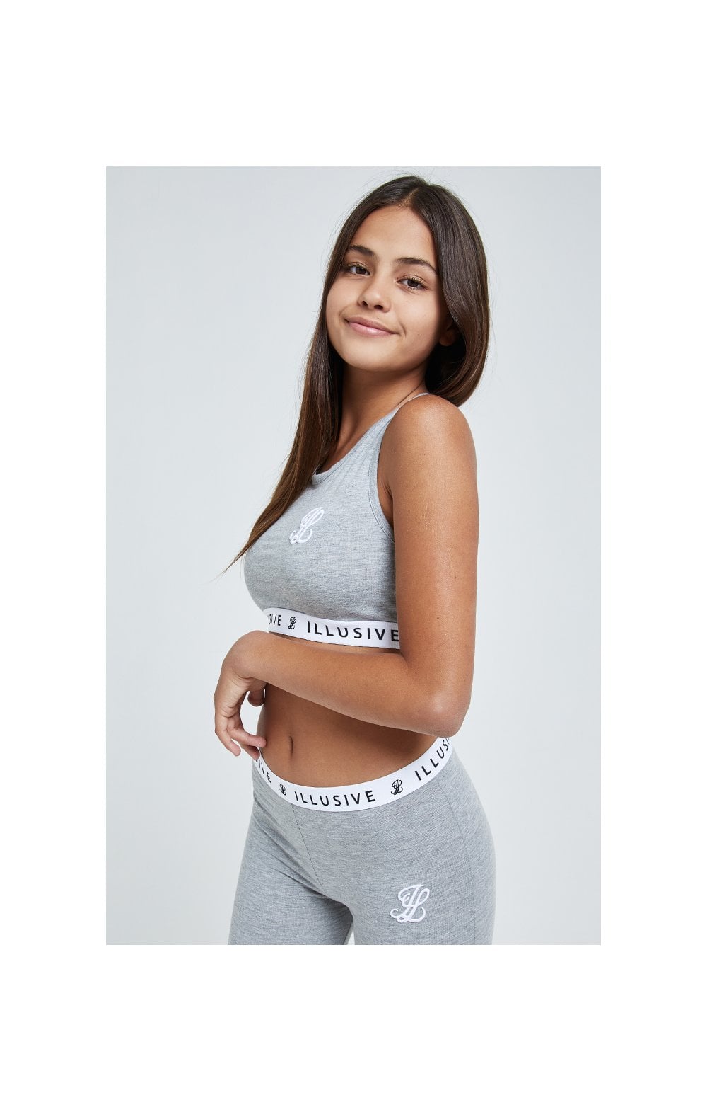Load image into Gallery viewer, Illusive London Core Bralette - Grey Marl