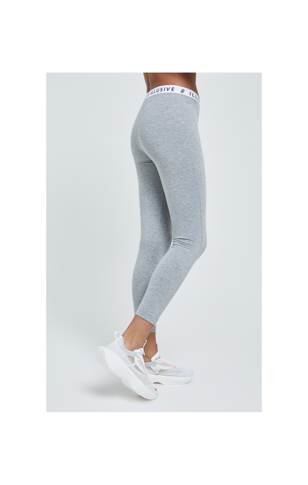 Load image into Gallery viewer, Illusive London Core Leggings - Grey Marl (3)