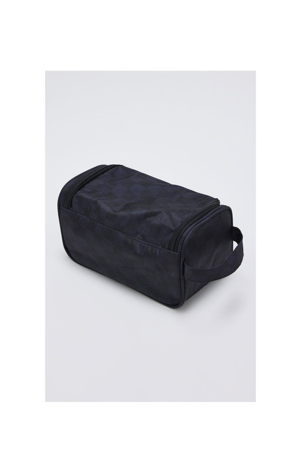 Load image into Gallery viewer, SikSilk Elite Checkered Wash Bag - Black (2)