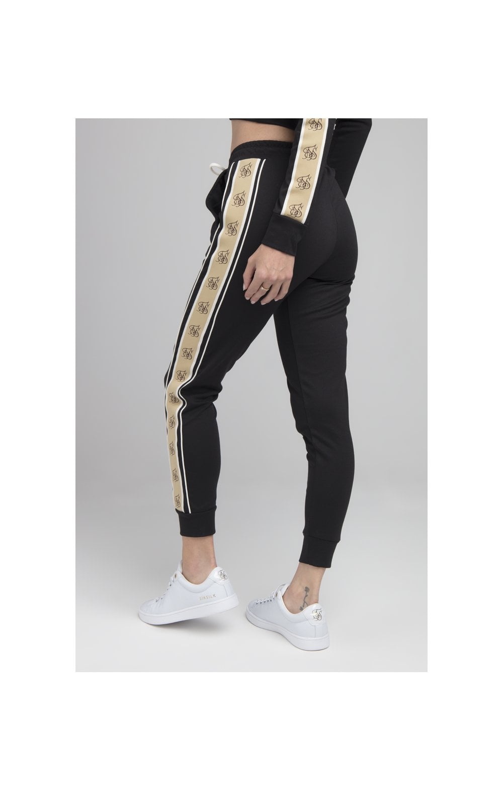 Load image into Gallery viewer, SikSilk Premium Track Pants - Black (2)