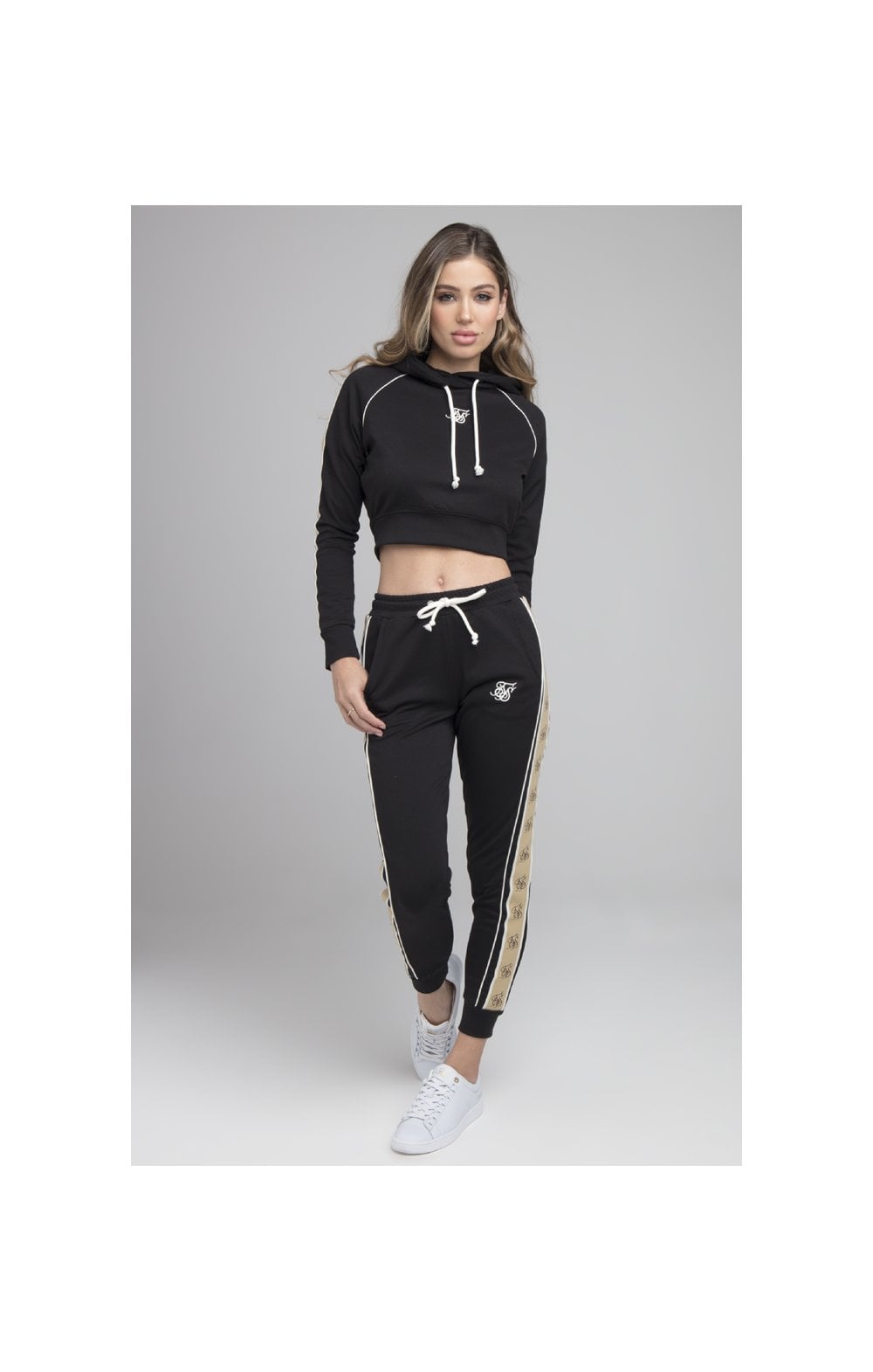 Load image into Gallery viewer, SikSilk Premium Track Pants - Black (4)