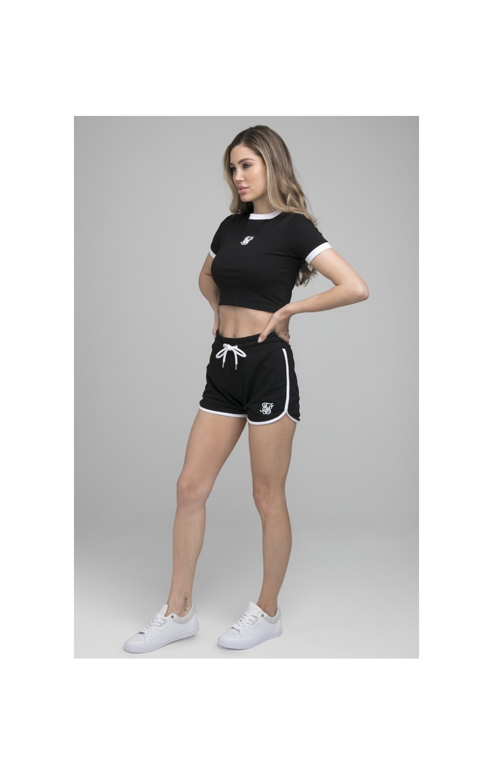 Load image into Gallery viewer, SikSilk Runner Shorts - Black (4)