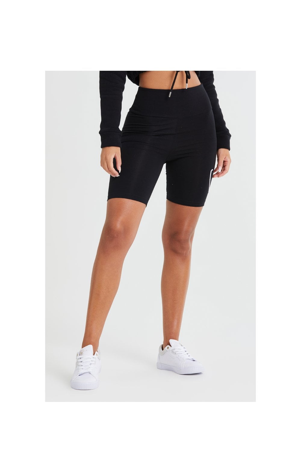 Load image into Gallery viewer, SikSilk High Waist Cycle Shorts - Black (1)