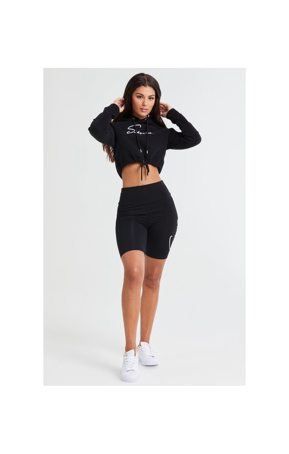 Load image into Gallery viewer, SikSilk High Waist Cycle Shorts - Black (5)