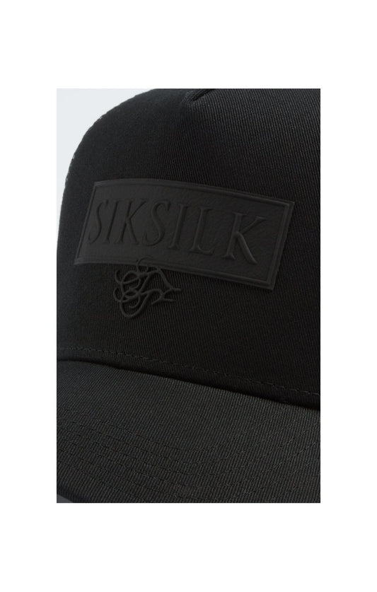 SikSilk Cotton Trucker - Black