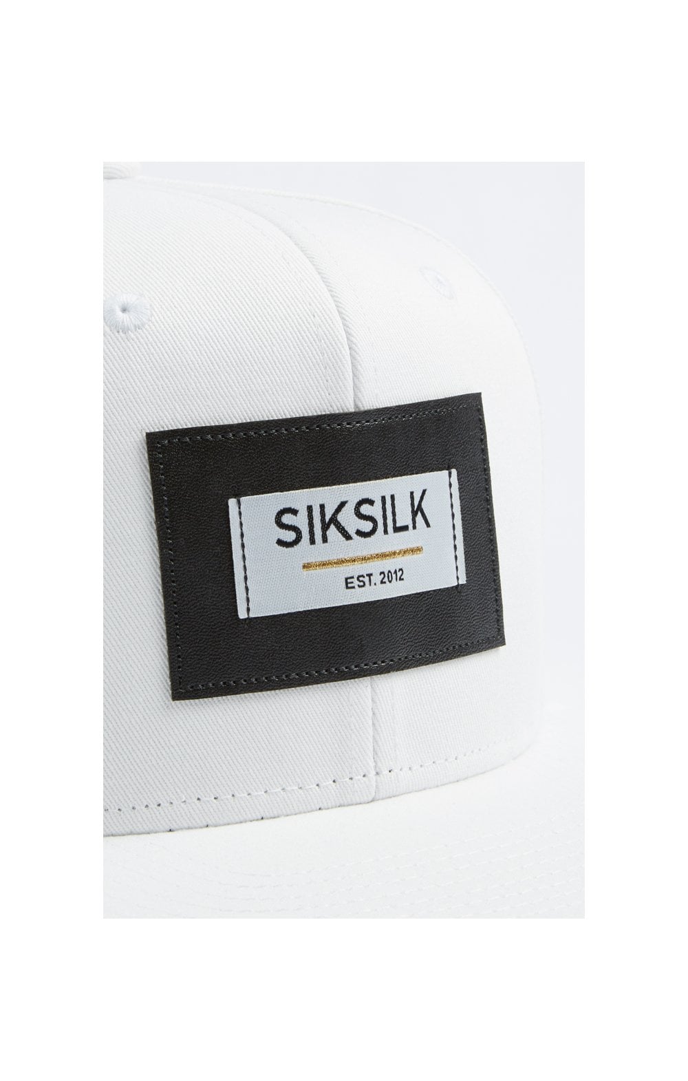 Load image into Gallery viewer, White Pu Snapback (1)
