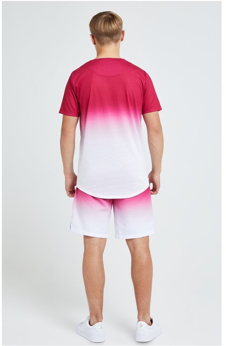 Load image into Gallery viewer, Illusive London Flux Fade Tee - Pink &amp; White (3)