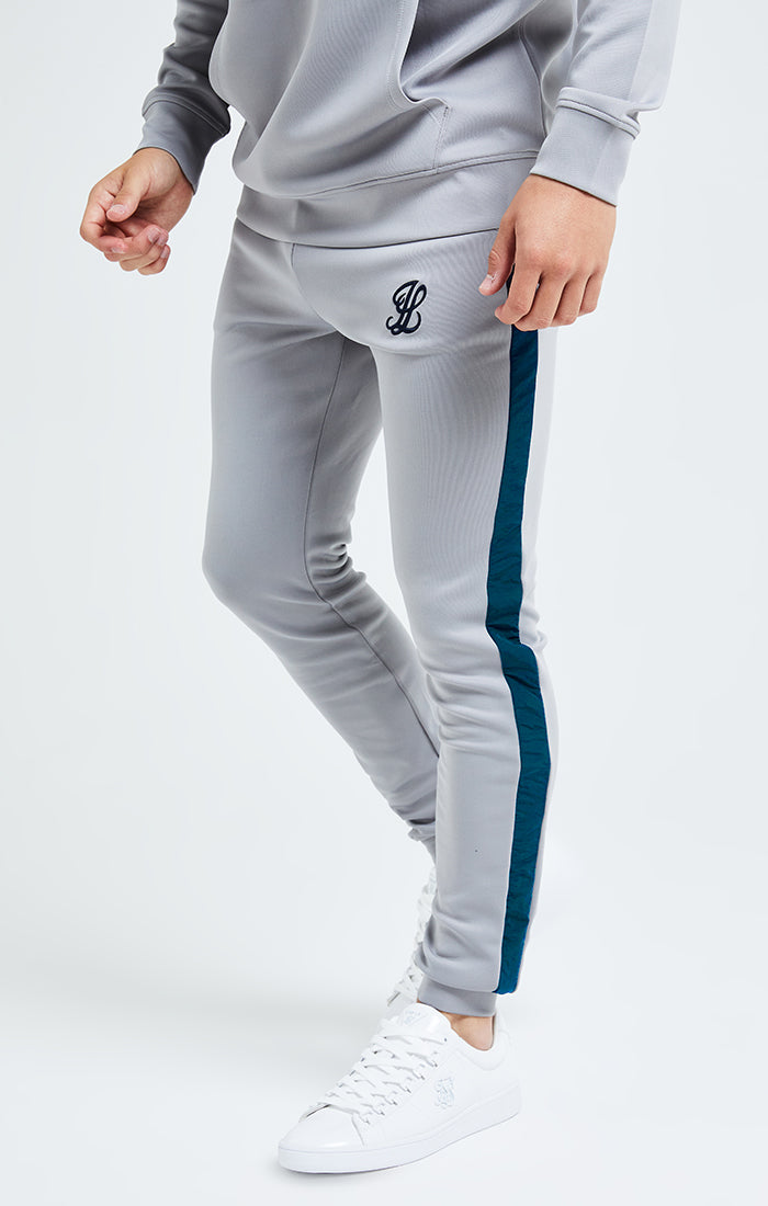 Load image into Gallery viewer, Illusive London Hybrid Joggers - Grey &amp; Blue
