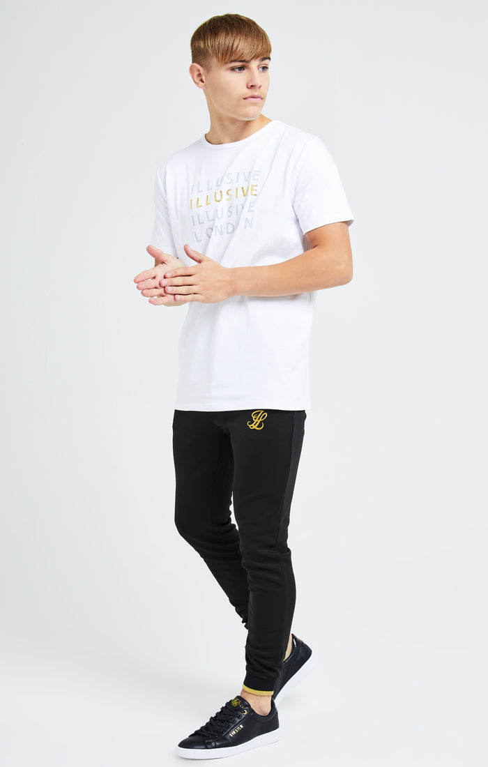 Load image into Gallery viewer, Illusive London Sovereign Tee - White &amp; Gold (3)