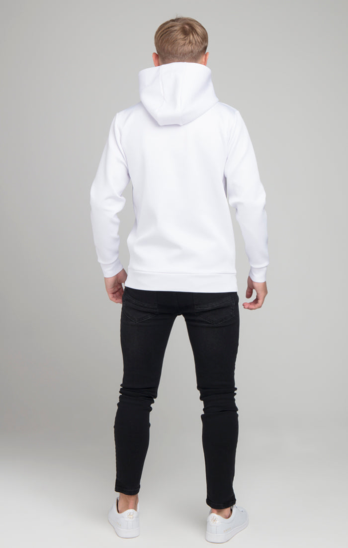 Load image into Gallery viewer, Illusive London Fade Piping Hoodie - White (2)