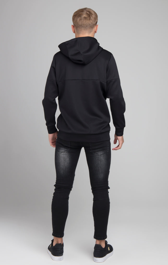 Load image into Gallery viewer, Boys Illusive Black Overhead Hoodie (4)